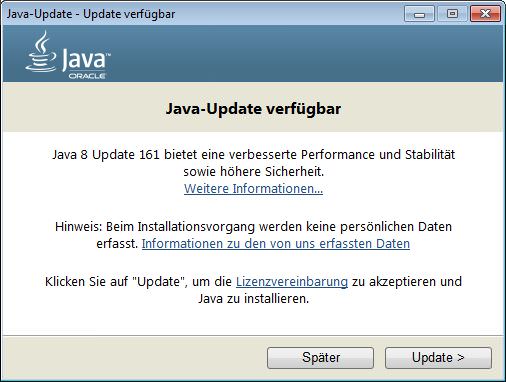 Java Version 8 Update 161 Mac Download